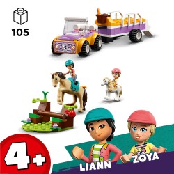 LEGO Friends Horse and Pony Trailer Toy 4+ Set 42634