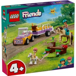 LEGO 42634 Friends Paard en pony aanhangwagen Paard Speelgoed