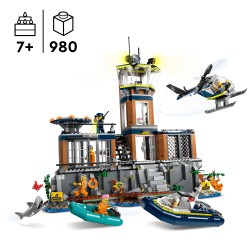 LEGO City Police Prison Island Building Toy 60419