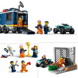 LEGO 60418 City Le Laboratoire de Police Scientifique Mobile