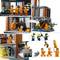 LEGO Polizeistation auf der Gefängnisinsel