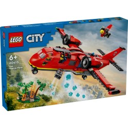 LEGO 60413 City Avión de Rescate de Bomberos de Juguete con Minifiguras