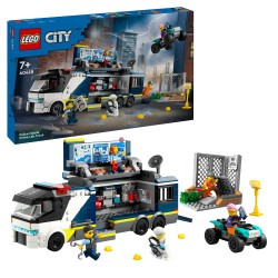LEGO 60418 City Laboratorio de Criminología Móvil de la Policía de Juguete