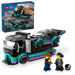 LEGO Autotransporter mit Rennwagen