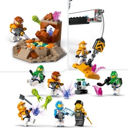 LEGO Raumbasis mit Startrampe