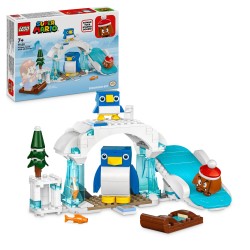 LEGO 71430 Super Mario Set de Expansión  Aventura en la Nieve de la Familia Pingüi