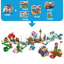 LEGO Super Mario 71430 Ensemble d’Extension Aventure dans la Neige pour la Famille Pingouin