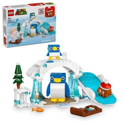 LEGO 71430 Super Mario Set de Expansión  Aventura en la Nieve de la Familia Pingüi