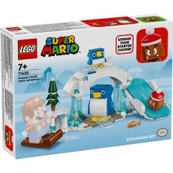 LEGO 71430 Super Mario Set de Expansión  Aventura en la Nieve de la Familia Pingüi