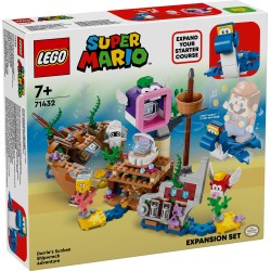LEGO 71432 Super Mario Set de Expansión  Dorrie y el Buque Naufragado