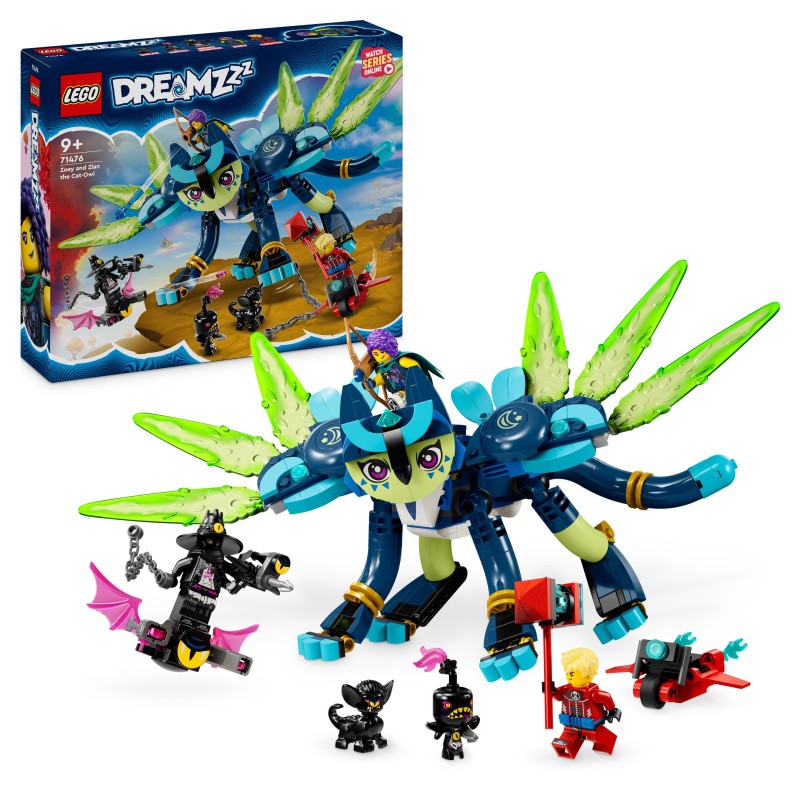 LEGO DREAMZzz 71476 Zoey et Zian, le Chat-Hibou