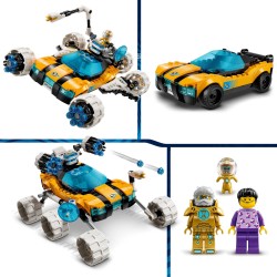 LEGO 71475 DREAMZzz Coche Espacial del Sr. Oz de Juguete y Minifiguras