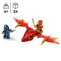 LEGO 71801 NINJAGO Ataque Rising Dragon de Kai Juguete y Minifigura Ninja