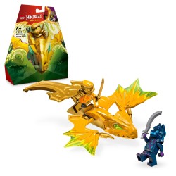 LEGO 71803 NINJAGO Ataque Rising Dragon de Arin Juguete y Minifigura Ninja