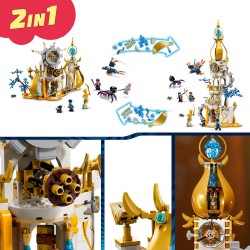 LEGO 71477 DREAMZzz Torre del Sandman, Castillo de Juguete Infantil