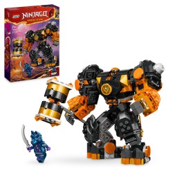 LEGO NINJAGO Cole’s Elemental Earth Mech Toy 71806