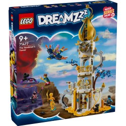 LEGO 71477 DREAMZzz Torre del Sandman, Castillo de Juguete Infantil