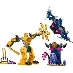 LEGO 71804 NINJAGO Meca de Combate de Arin de Juguete con Minifigura Ninja