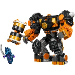 LEGO 71806 NINJAGO Le Robot Élémentaire de la Terre de Cole