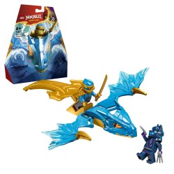 LEGO NINJAGO 71802 L’Attaque du Dragon Rebelle de Nya