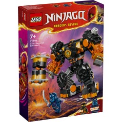 LEGO 71806 NINJAGO Le Robot Élémentaire de la Terre de Cole