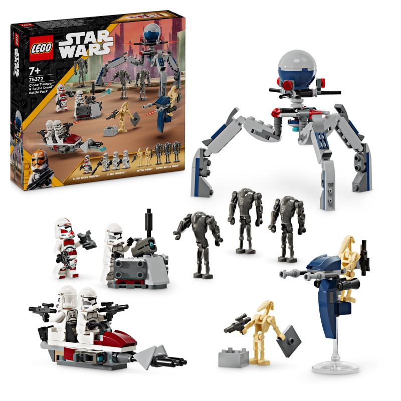 LEGO Battle PACK Clone Trooper e Battle Droid