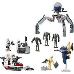 LEGO 75372 Clone Trooper & Battle Droid Battle Pack Bouwpakket