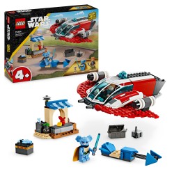 LEGO 75384 Star Wars  Las Aventuras de los Jóvenes Jedi The Crimson Firehawk