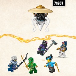 LEGO 71809 NINJAGO Dragón Maestro Egalt de Juguete con 5 Minifiguras Ninja