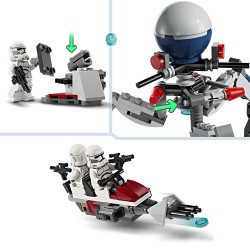 LEGO 75372 Clone Trooper & Battle Droid Battle Pack Bouwpakket