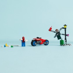 LEGO Marvel 76275 La Course-poursuite en Moto   Spider-Man contre Docteur Octopus