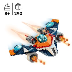 LEGO 76278 Marvel Warbird de Rocket vs. Ronan, Nave Espacial de Juguete