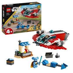 LEGO 75384 Star Wars  Las Aventuras de los Jóvenes Jedi The Crimson Firehawk