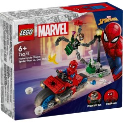 LEGO Marvel Motorcycle Chase  Spider-Man vs. Doc Ock 76275