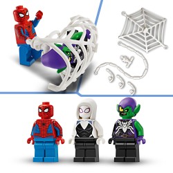 LEGO Marvel 76279 La Voiture de Course de Spider-Man contre le Bouffon Vert Venomisé