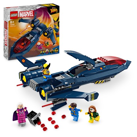 LEGO 76281 Marvel X-Men X-Jet Bouwbaar Speelgoed