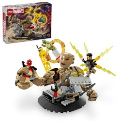 LEGO 76280 Marvel Spider-Man vs. Sandman Batalla Final Regalo de Superhéroe