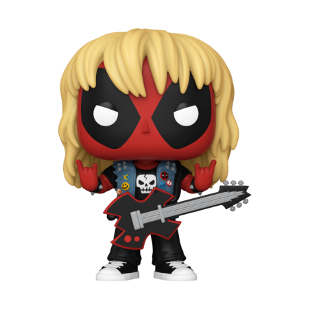 POP Marvel: Deadpool Metal Band