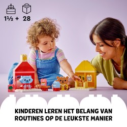 LEGO Duplo 10414 Attività quotidiane: mangiare e andare a letto