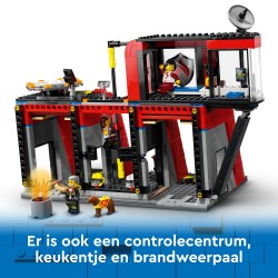 LEGO 60414 Caserma dei pompieri e autopompa