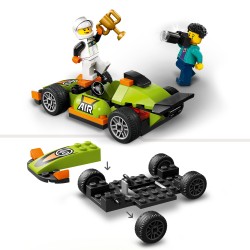 LEGO Green Race Car