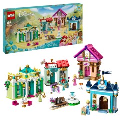 LEGO Disney 43246 Avventura al mercato Principesse Disney