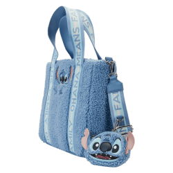 Loungefly Disney - Lilo & Stitch - Tote Bag con Porta monete Stitch Plush