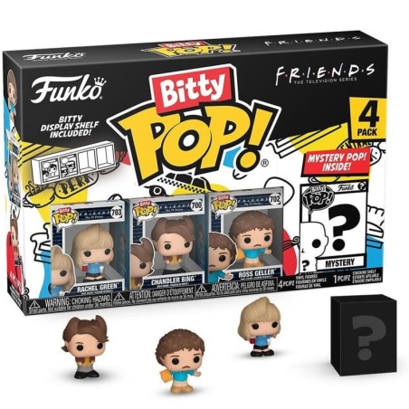 Bitty Pop - Friends - 80' Rachel (4 PK)