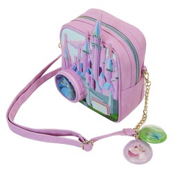 Loungefly - Disney - Princess - Sleeping Beauty - Borsa a tracolla - Stained Glass Castle - WDTB2892