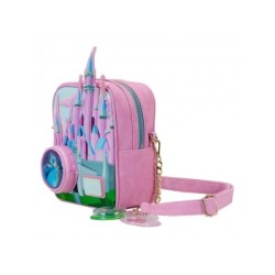 Loungefly - Disney - Princess - Sleeping Beauty - Borsa a tracolla - Stained Glass Castle - WDTB2892