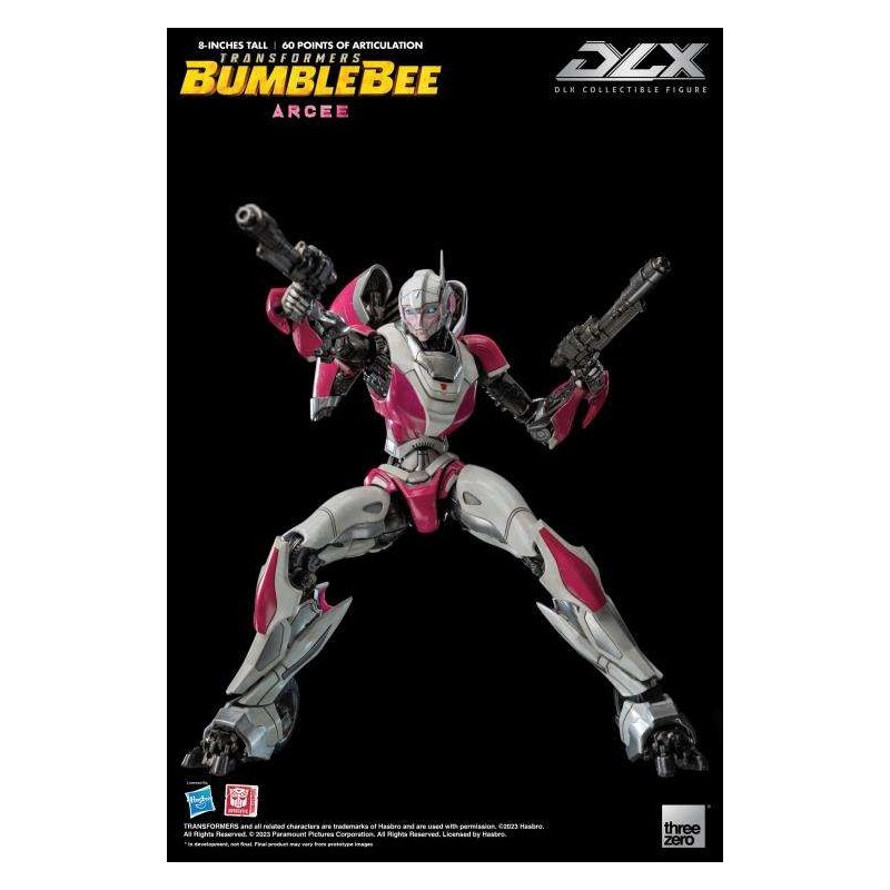 Threea Toys - Threezero - Transformers Bumblebee Arcee Dlx Af - Licensed by Hasbro