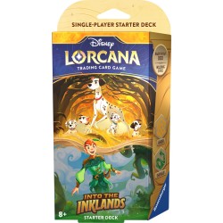 Ravensburger TCG - Lorcana - Starter Deck: Into the Inklands - Pongo & Peter Pan - Amber/Emerald (ENG)