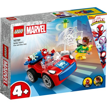 LEGO 10789 Marvel Super Heroes L’auto di Spider-Man e Doc Ock