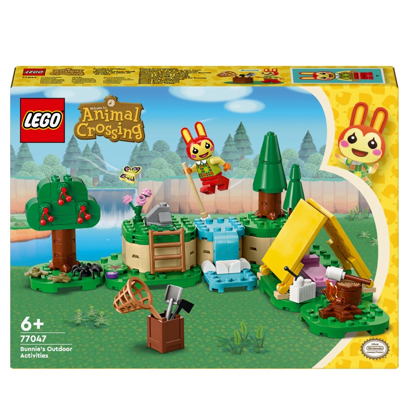 LEGO Animal Crossing 77047 Bonny in campeggio